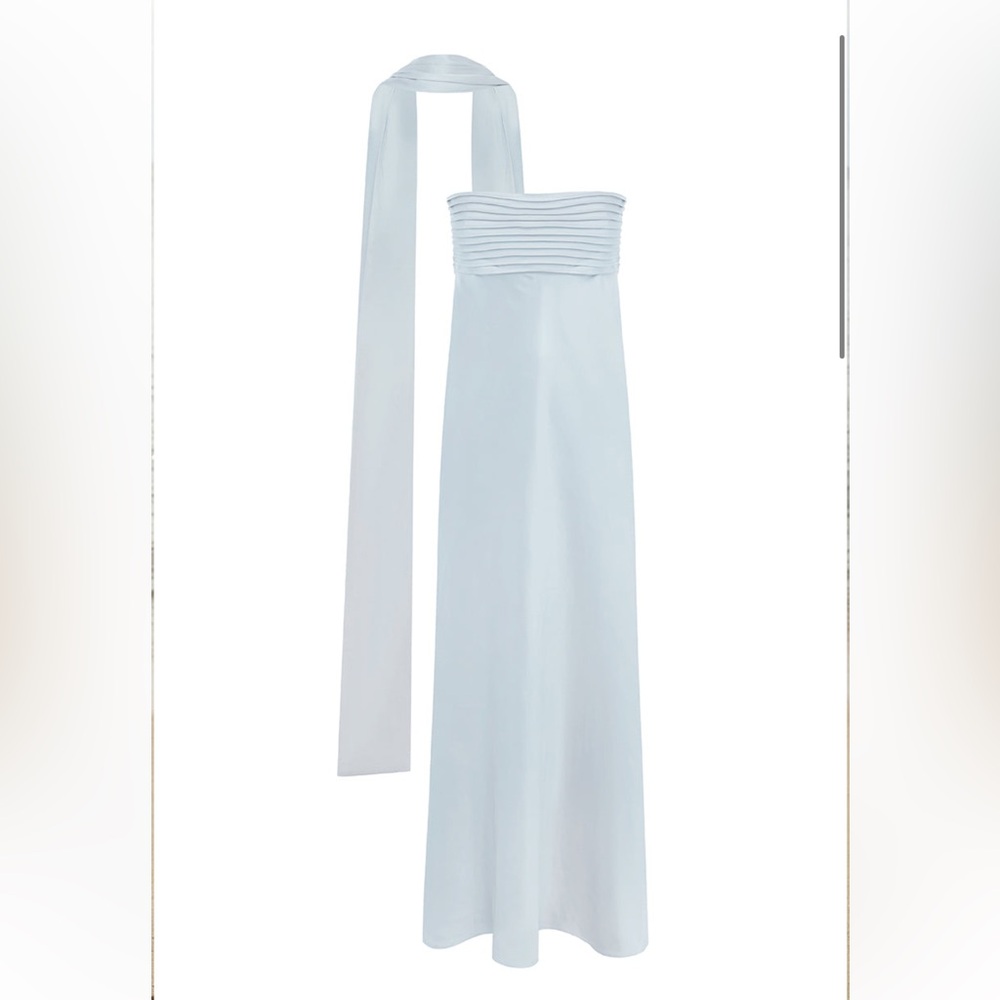 Maxi A-Line Skirt with Tie Front for Casual Resort Wear